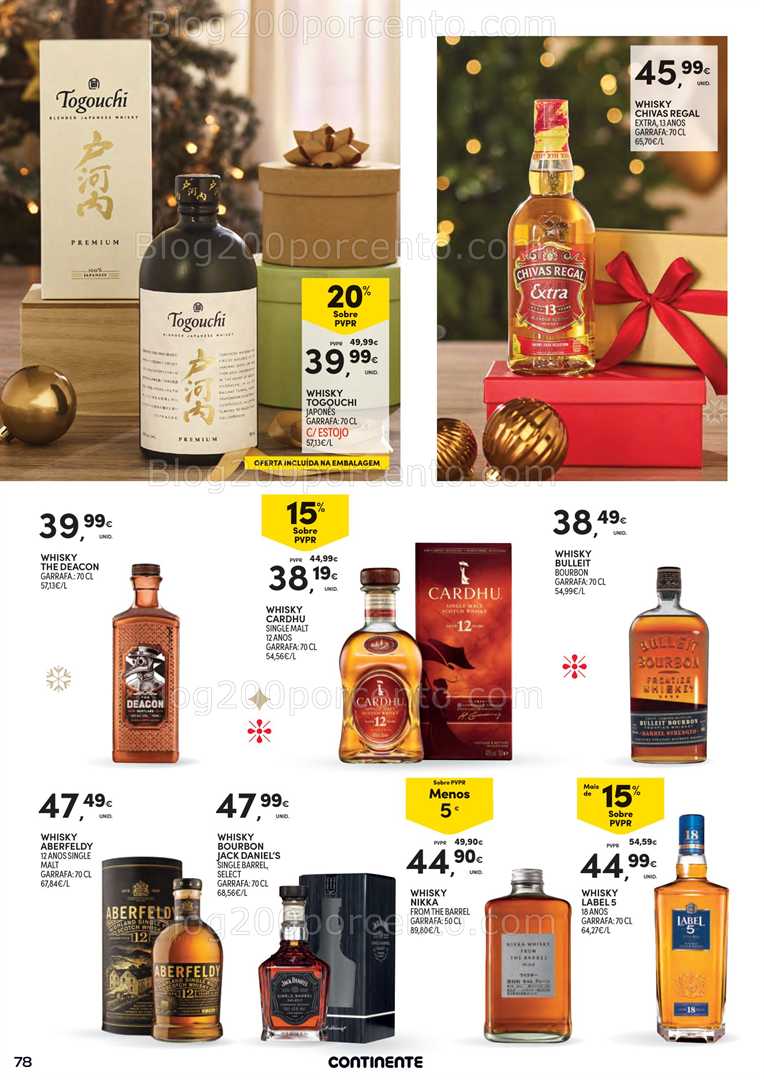 Antevisão Folheto CONTINENTE Ofertas de Natal - 11 novembro a 24 dezembro