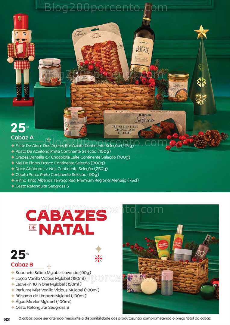 Antevisão Folheto CONTINENTE Ofertas de Natal - 11 novembro a 24 dezembro