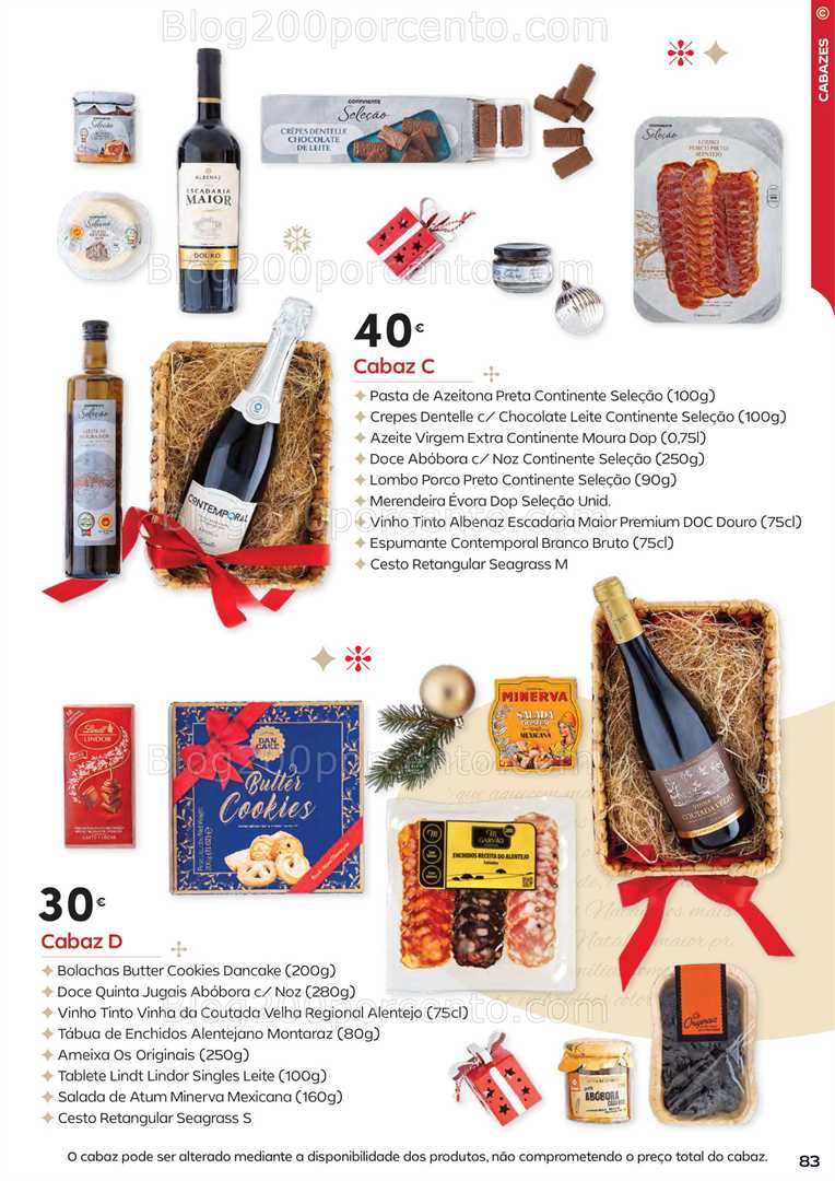 Antevisão Folheto CONTINENTE Ofertas de Natal - 11 novembro a 24 dezembro