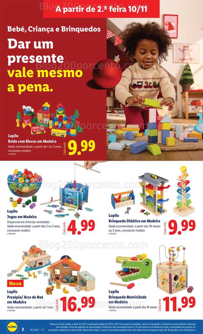 Antevisão Folheto LIDL Bazar Promoções de 10 a 20 novembro - Edição Digital