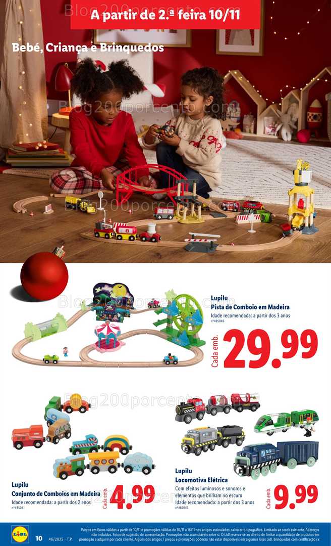 Antevisão Folheto LIDL Bazar Promoções de 10 a 20 novembro - Edição Digital