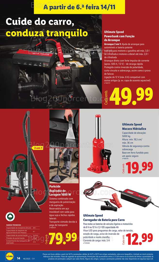 Antevisão Folheto LIDL Bazar Promoções de 10 a 20 novembro - Edição Digital