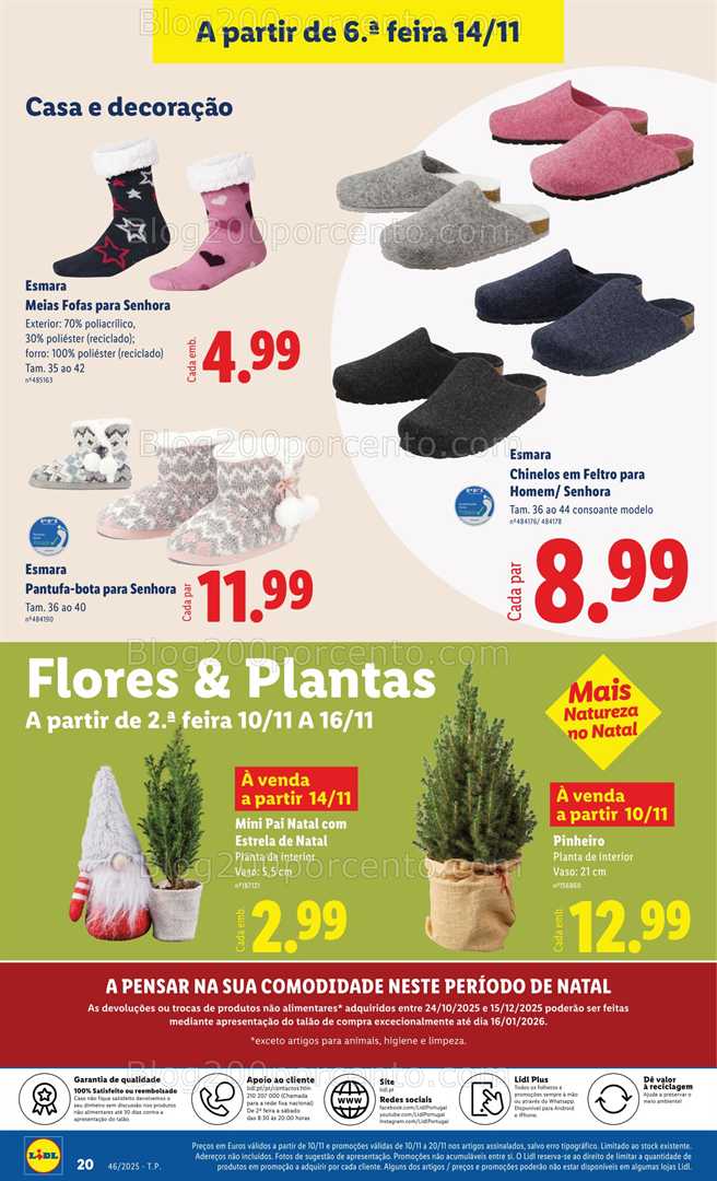 Antevisão Folheto LIDL Bazar Promoções de 10 a 20 novembro - Edição Digital