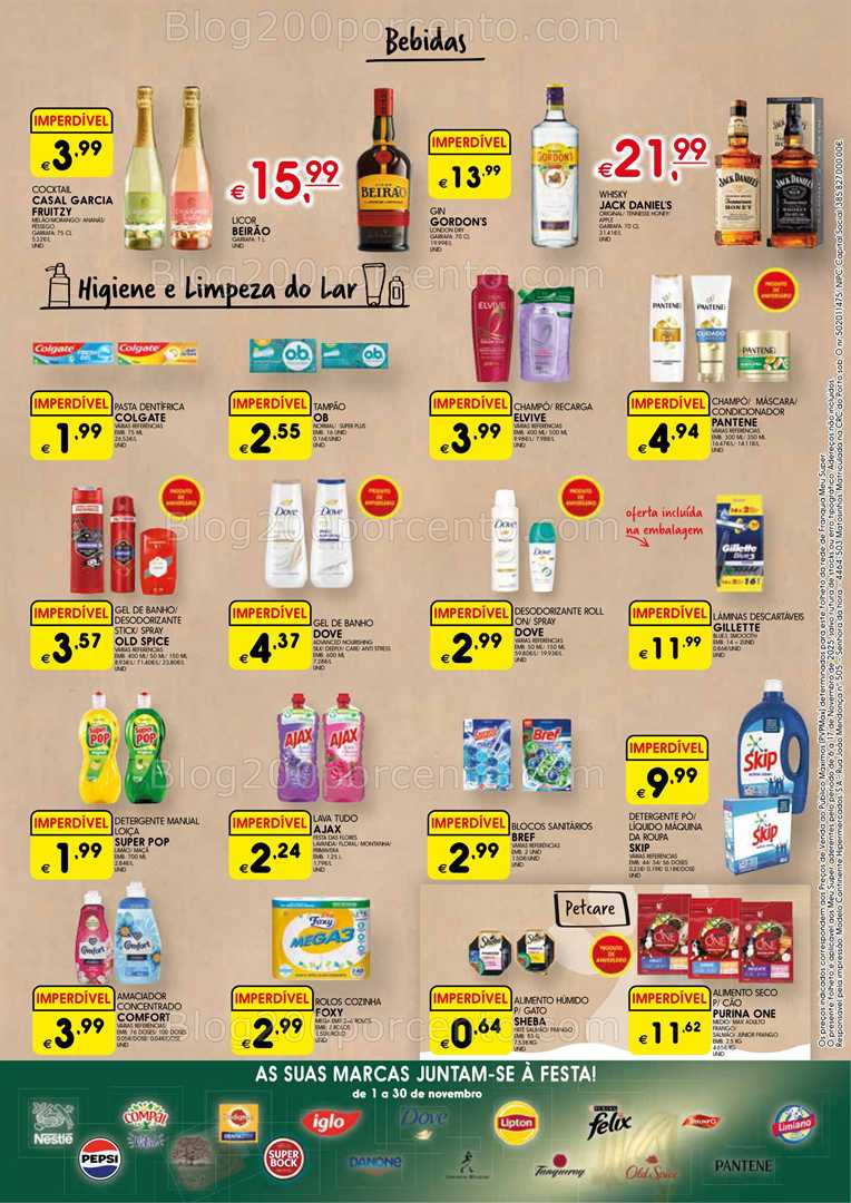 Antevisão Folheto MEU SUPER Promoções de 6 a 17 novembro