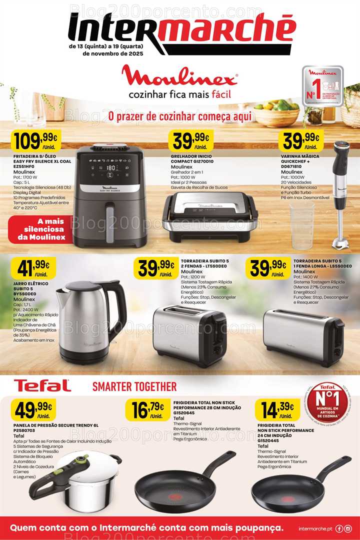 Antevisão Folheto INTERMARCHÉ Bazar Extra Promoções de 13 a 19 novembro