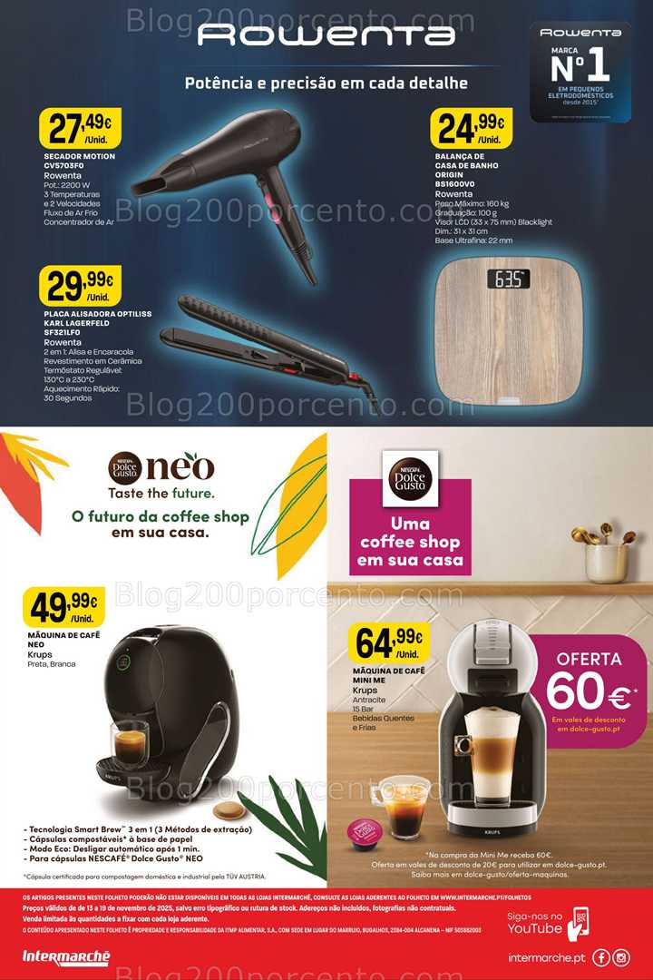 Antevisão Folheto INTERMARCHÉ Bazar Extra Promoções de 13 a 19 novembro