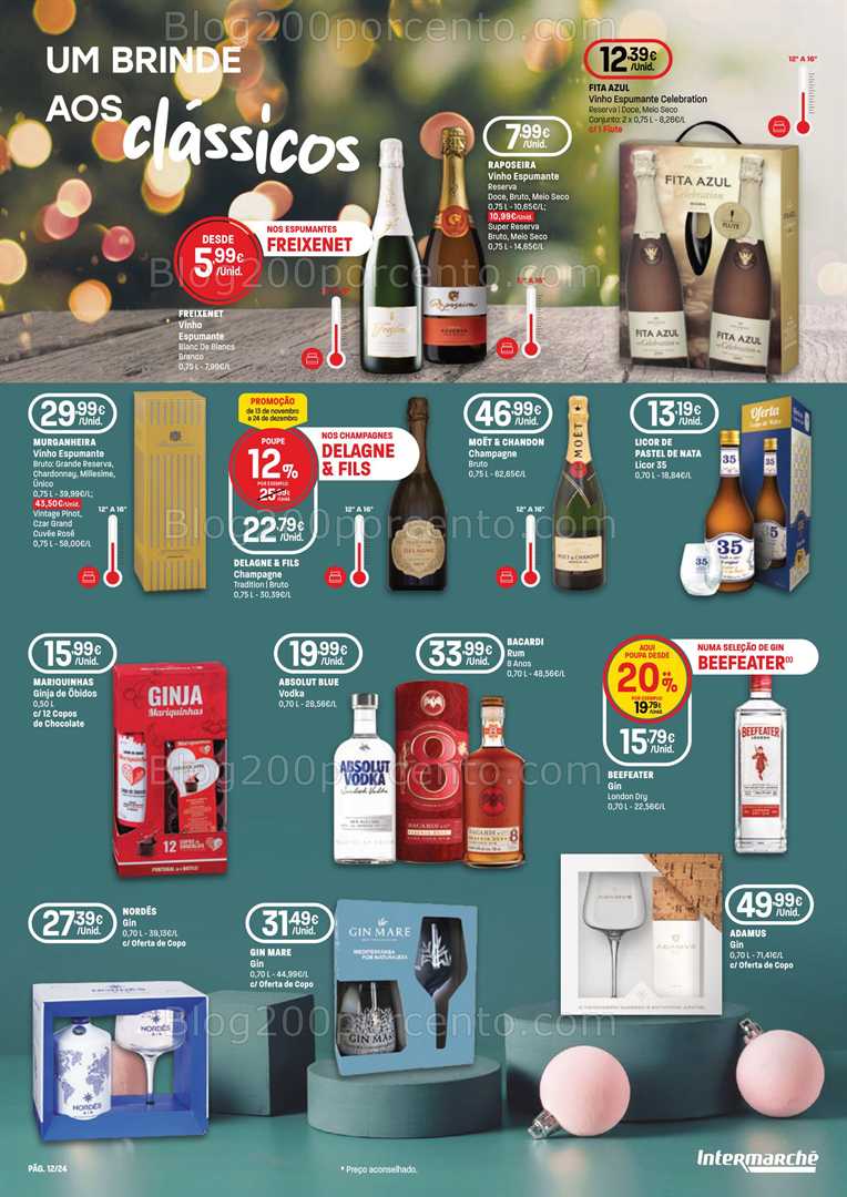 Antevisão Folheto INTERMARCHÉ Super Presentes Natal Promoções de 13 novembro a 24 dezembro