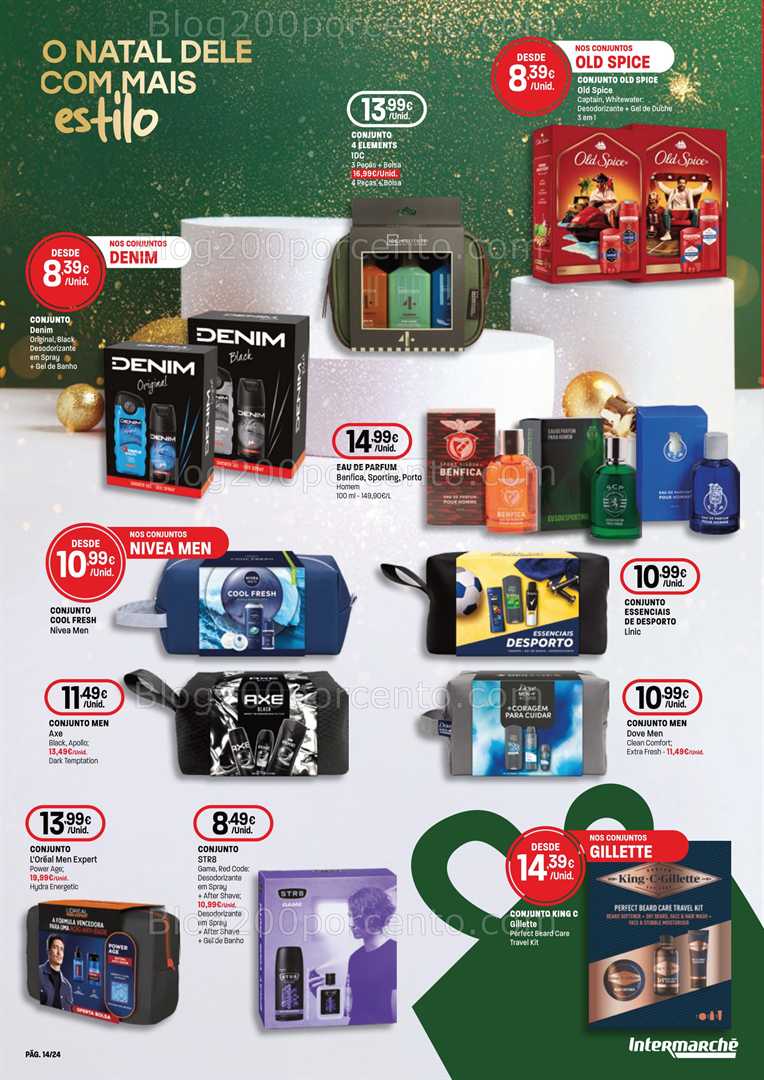 Antevisão Folheto INTERMARCHÉ Super Presentes Natal Promoções de 13 novembro a 24 dezembro