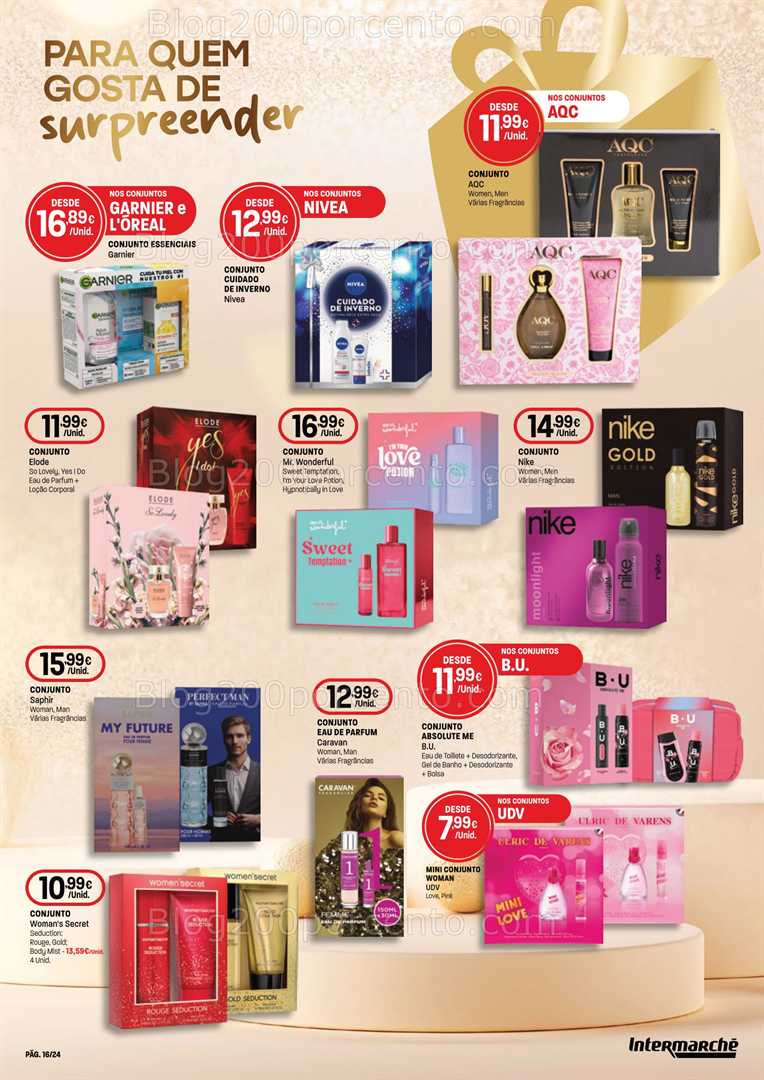Antevisão Folheto INTERMARCHÉ Super Presentes Natal Promoções de 13 novembro a 24 dezembro