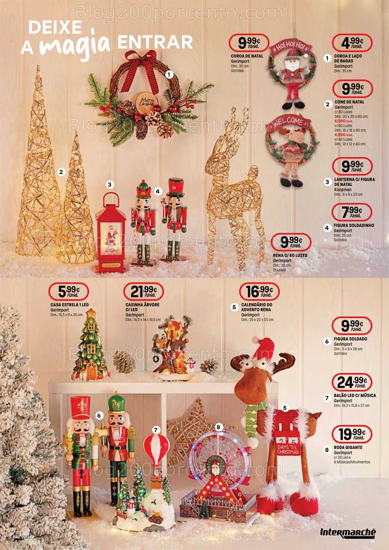 Antevisão Folheto INTERMARCHÉ Super Presentes Natal Promoções de 13 novembro a 24 dezembro