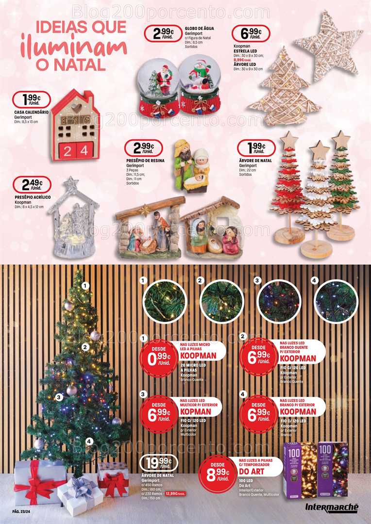 Antevisão Folheto INTERMARCHÉ Super Presentes Natal Promoções de 13 novembro a 24 dezembro