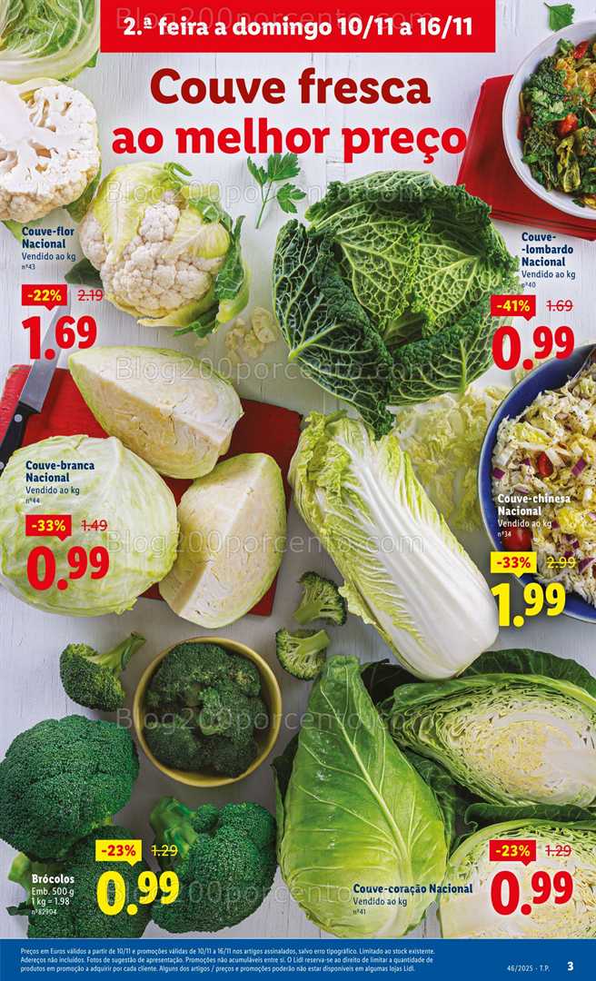 Antevisão Folheto LIDL Promoções de 10 a 16 novembro