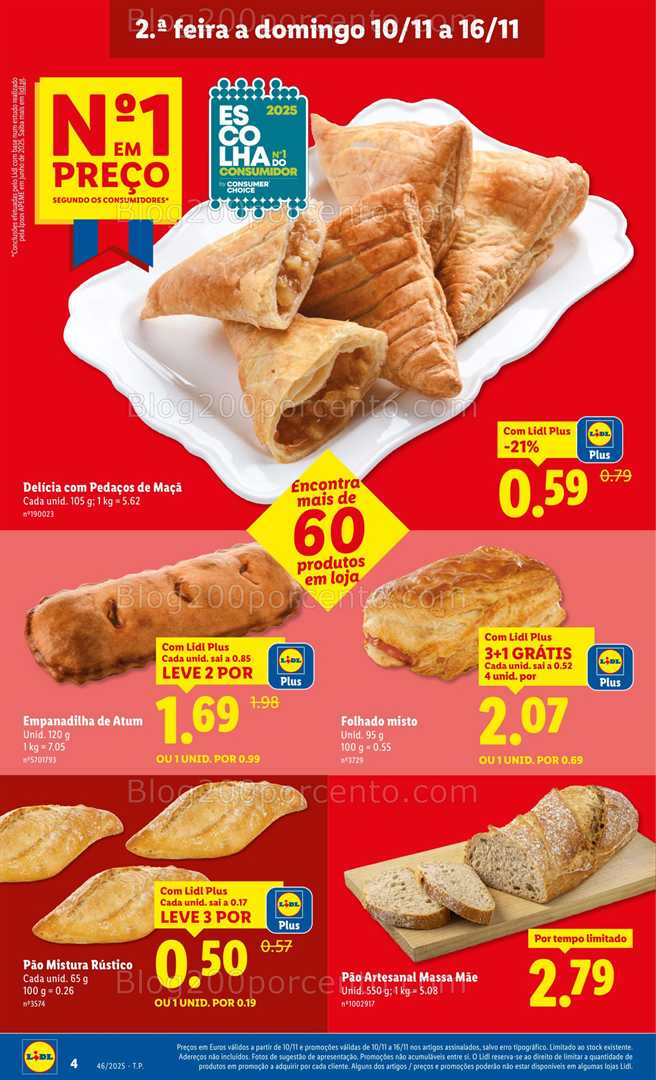 Antevisão Folheto LIDL Promoções de 10 a 16 novembro