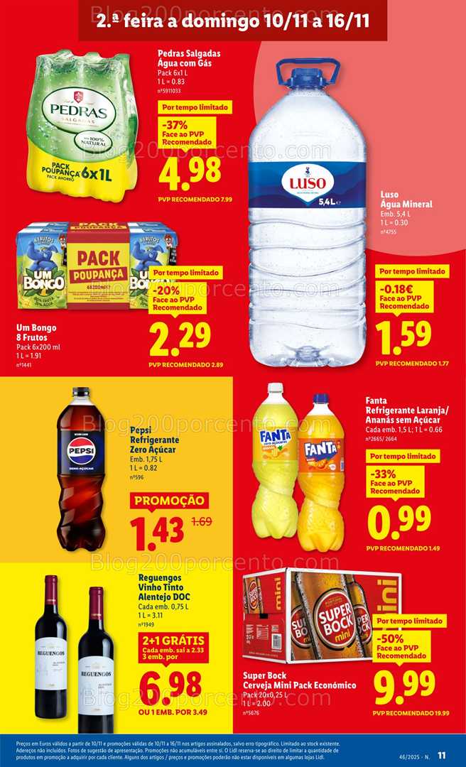 Antevisão Folheto LIDL Promoções de 10 a 16 novembro