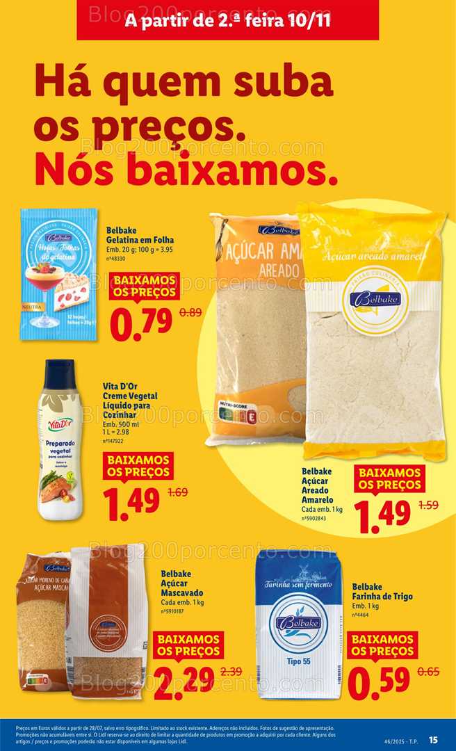 Antevisão Folheto LIDL Promoções de 10 a 16 novembro