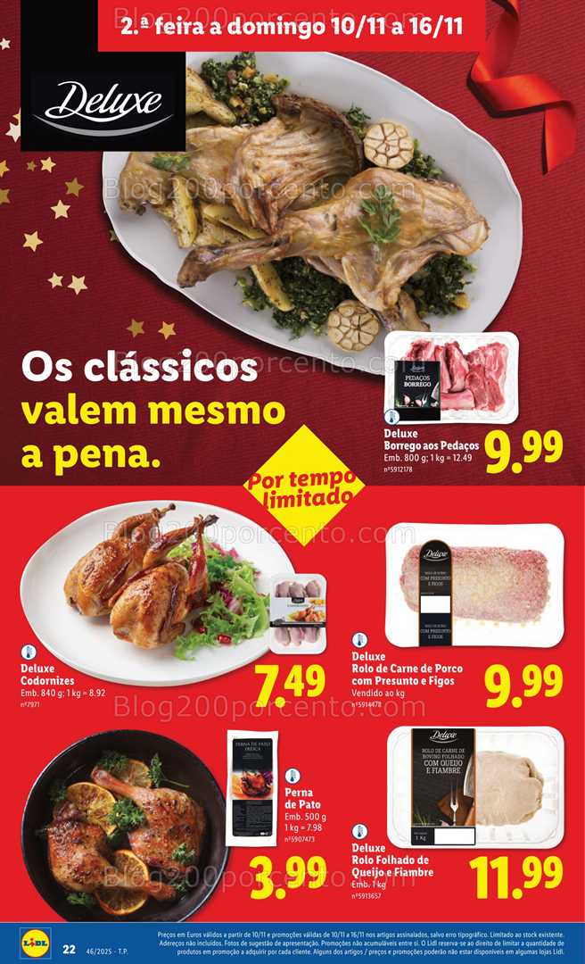 Antevisão Folheto LIDL Promoções de 10 a 16 novembro