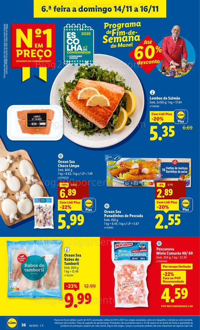 Antevisão Folheto LIDL Promoções de 10 a 16 novembro