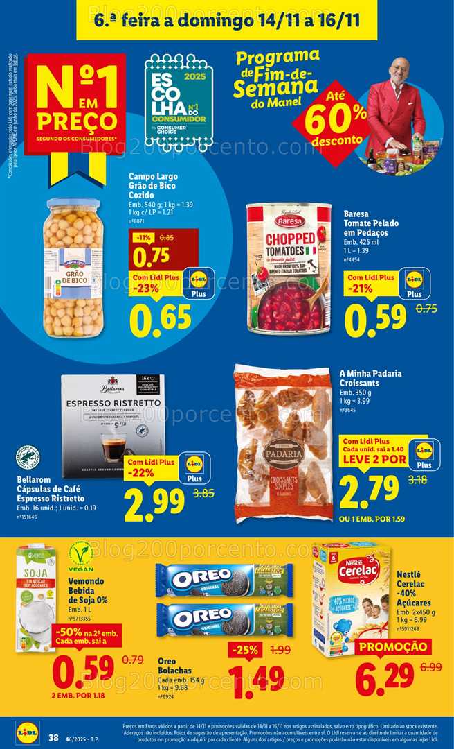 Antevisão Folheto LIDL Promoções de 10 a 16 novembro