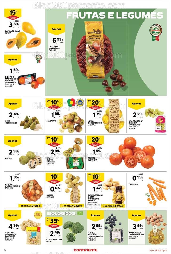 Antevisão Folheto CONTINENTE Bom Dia Promoções de 4 a 10 novembro