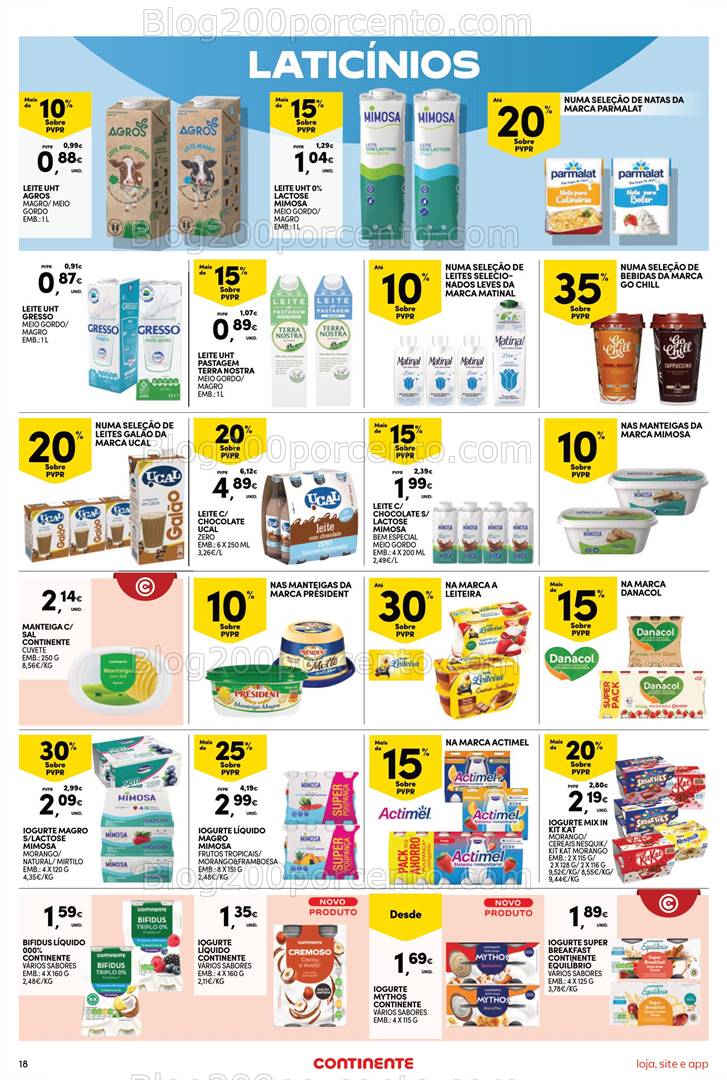 Antevisão Folheto CONTINENTE Bom Dia Promoções de 4 a 10 novembro