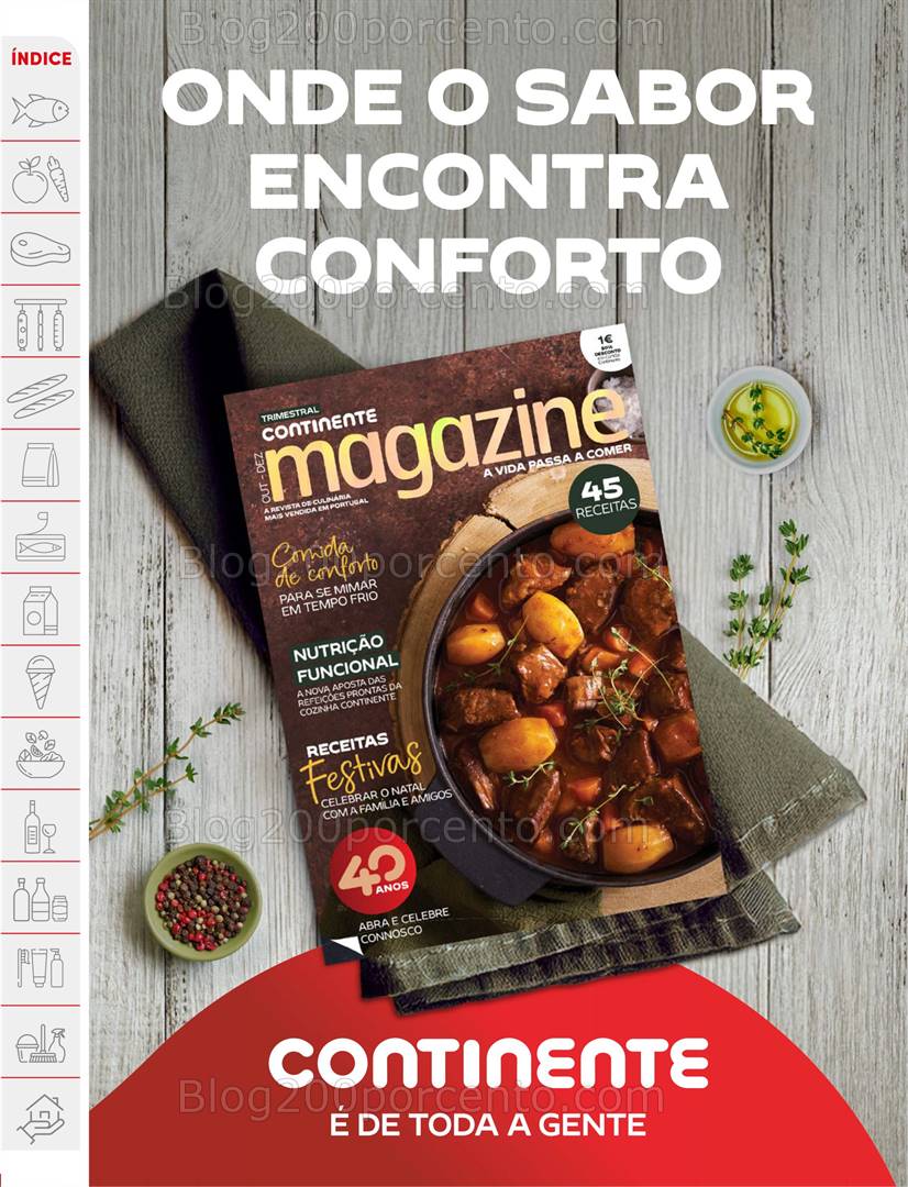 Antevisão Folheto CONTINENTE Promoções de 4 a 10 novembro - Edição Digital