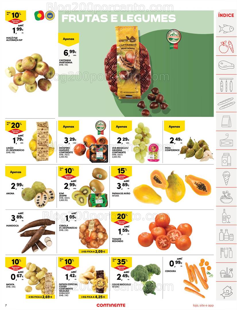 Antevisão Folheto CONTINENTE Promoções de 4 a 10 novembro - Edição Digital