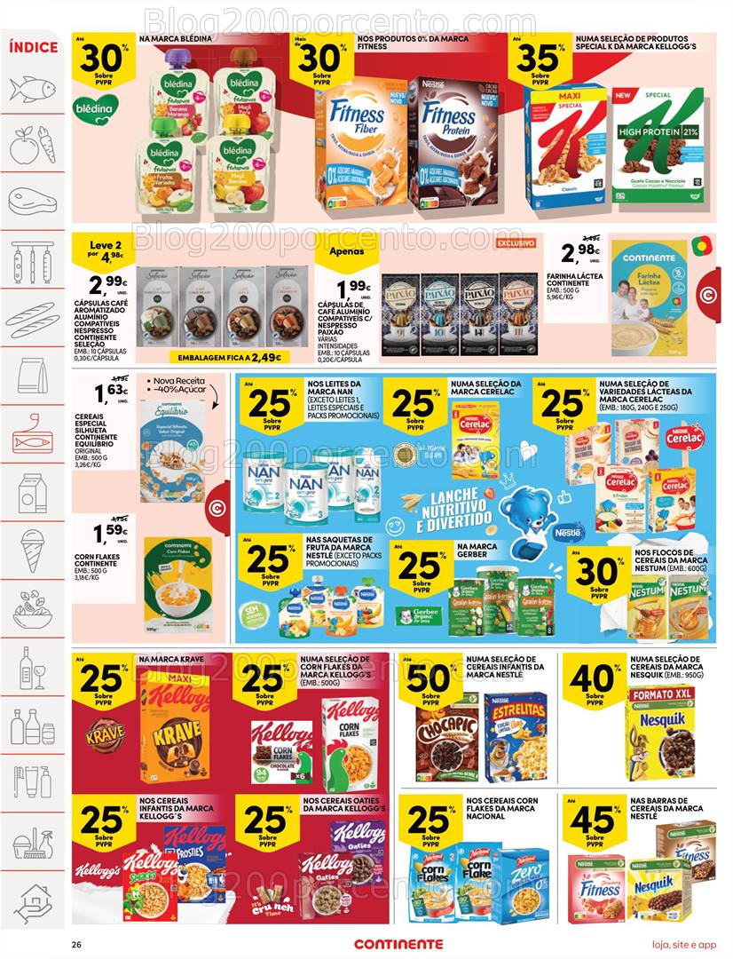 Antevisão Folheto CONTINENTE Promoções de 4 a 10 novembro - Edição Digital