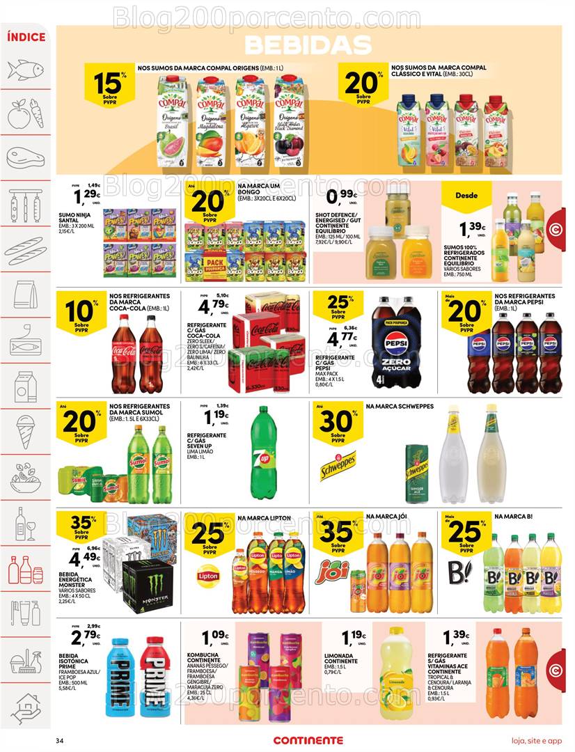 Antevisão Folheto CONTINENTE Promoções de 4 a 10 novembro - Edição Digital