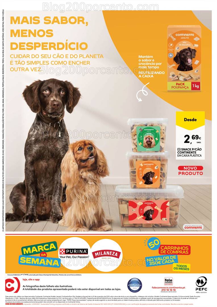 Antevisão Folheto CONTINENTE Promoções de 4 a 10 novembro - Edição Digital