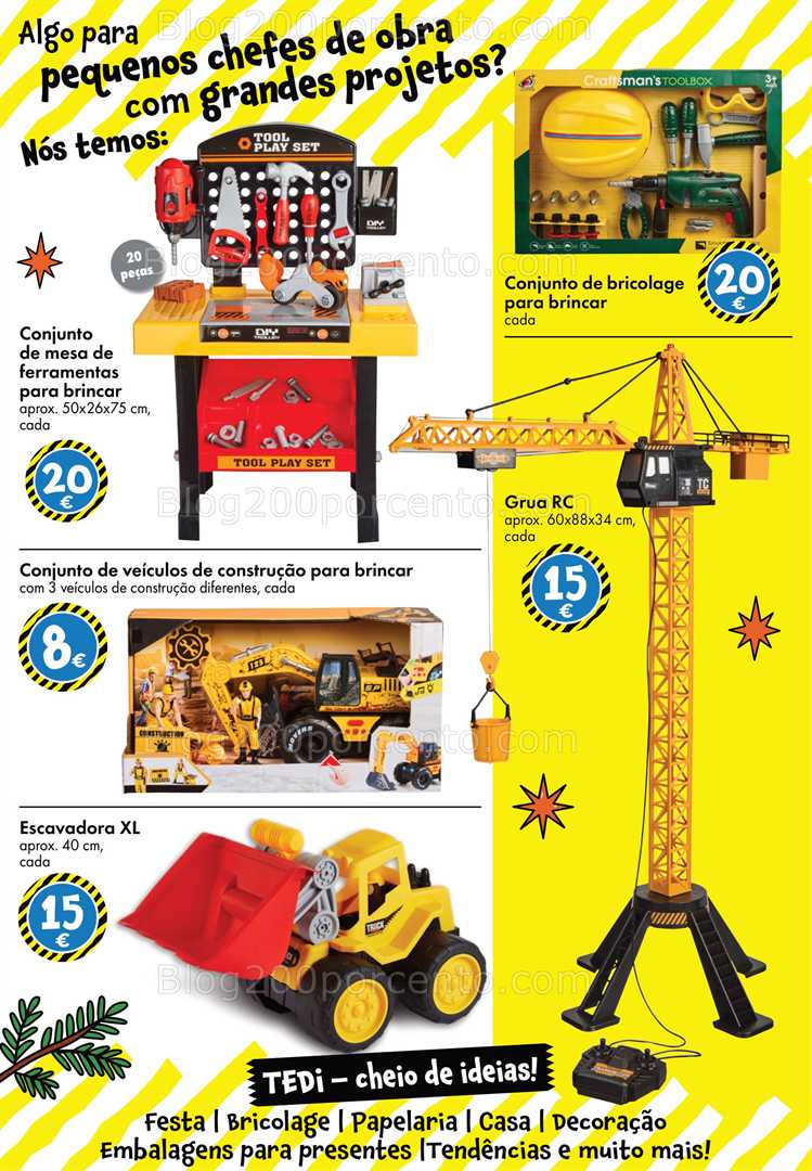 Antevisão Folheto TEDI Promoções de 7 a 16 novembro