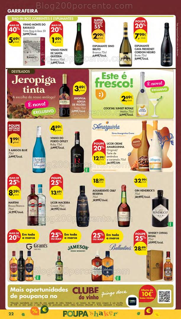 Antevisão Folheto PINGO DOCE Promoções de 4 a 10 novembro - Edição Digital