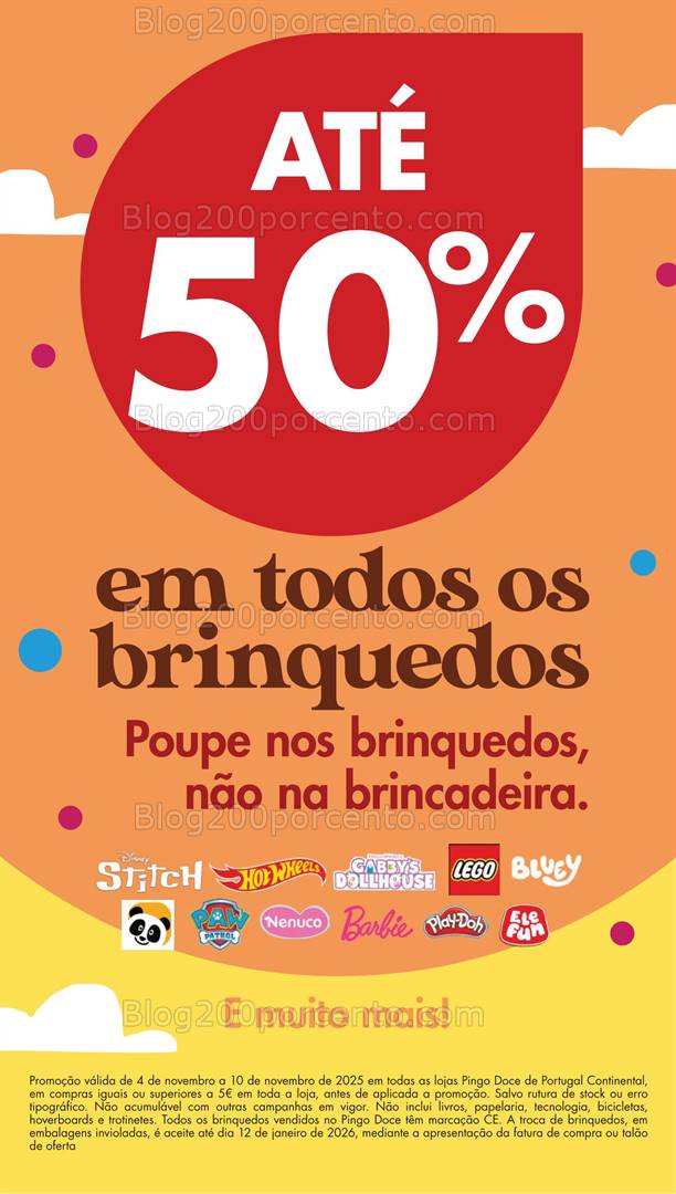 Antevisão Folheto PINGO DOCE Lojas Grandes Promoções de 4 a 10 novembro