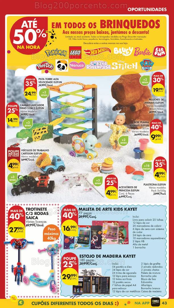 Antevisão Folheto PINGO DOCE Lojas Grandes Promoções de 4 a 10 novembro