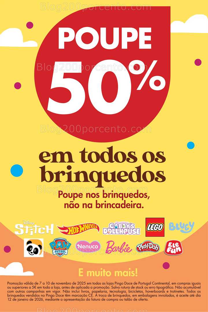 Antevisão Folheto PINGO DOCE Promoções Fim de Semana - 7 a 10 novembro