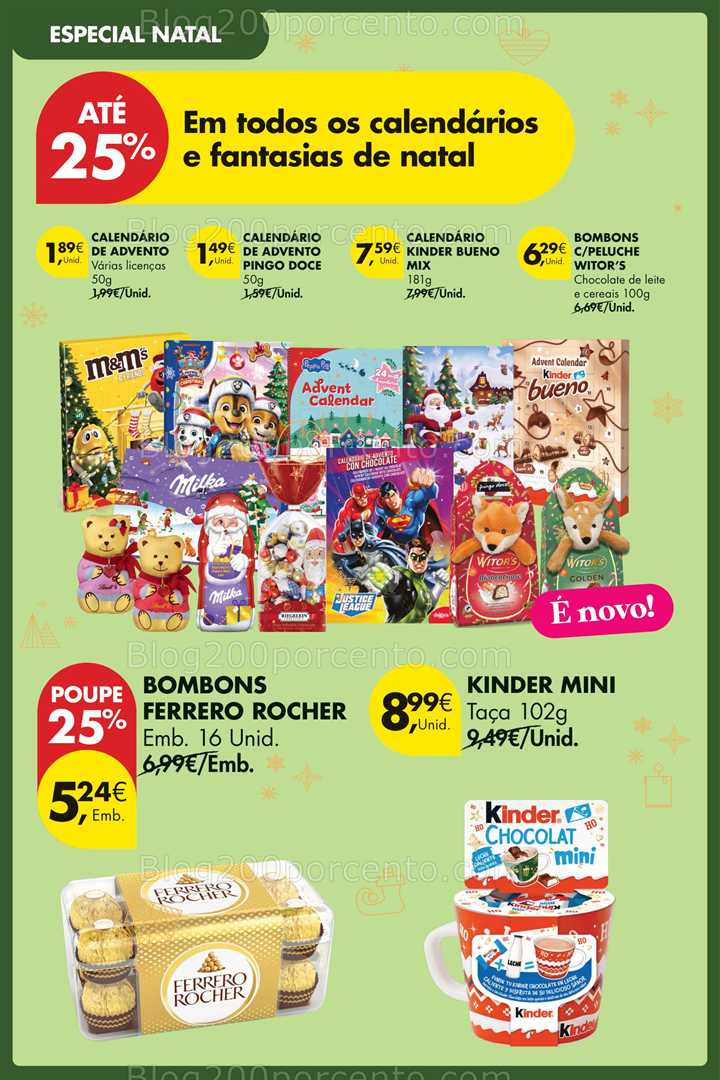 Antevisão Folheto PINGO DOCE Promoções Fim de Semana - 7 a 10 novembro