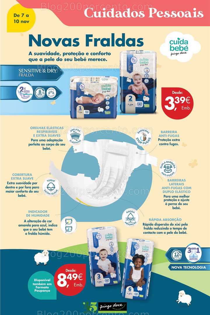Antevisão Folheto PINGO DOCE Promoções Fim de Semana - 7 a 10 novembro