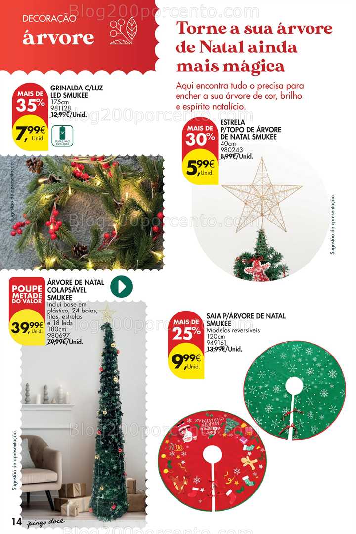 Antevisão Folheto PINGO DOCE Natal Promoções de 11 novembro a 5 janeiro