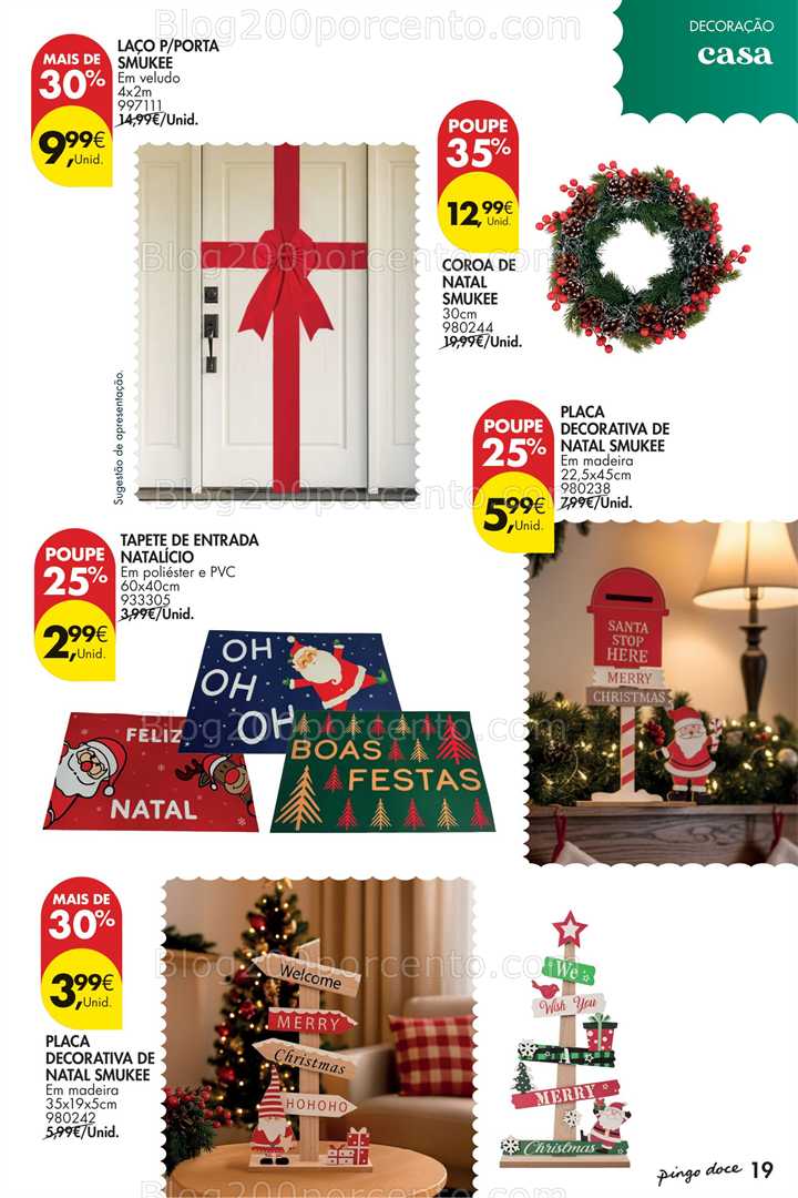 Antevisão Folheto PINGO DOCE Natal Promoções de 11 novembro a 5 janeiro