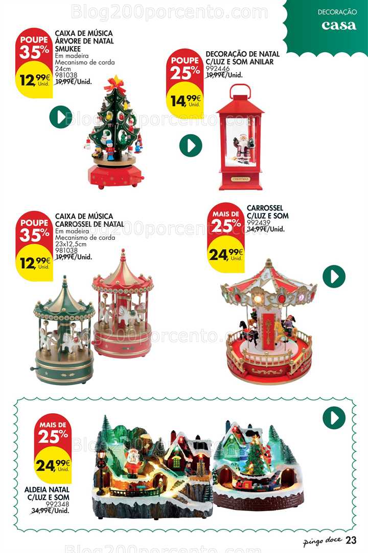 Antevisão Folheto PINGO DOCE Natal Promoções de 11 novembro a 5 janeiro