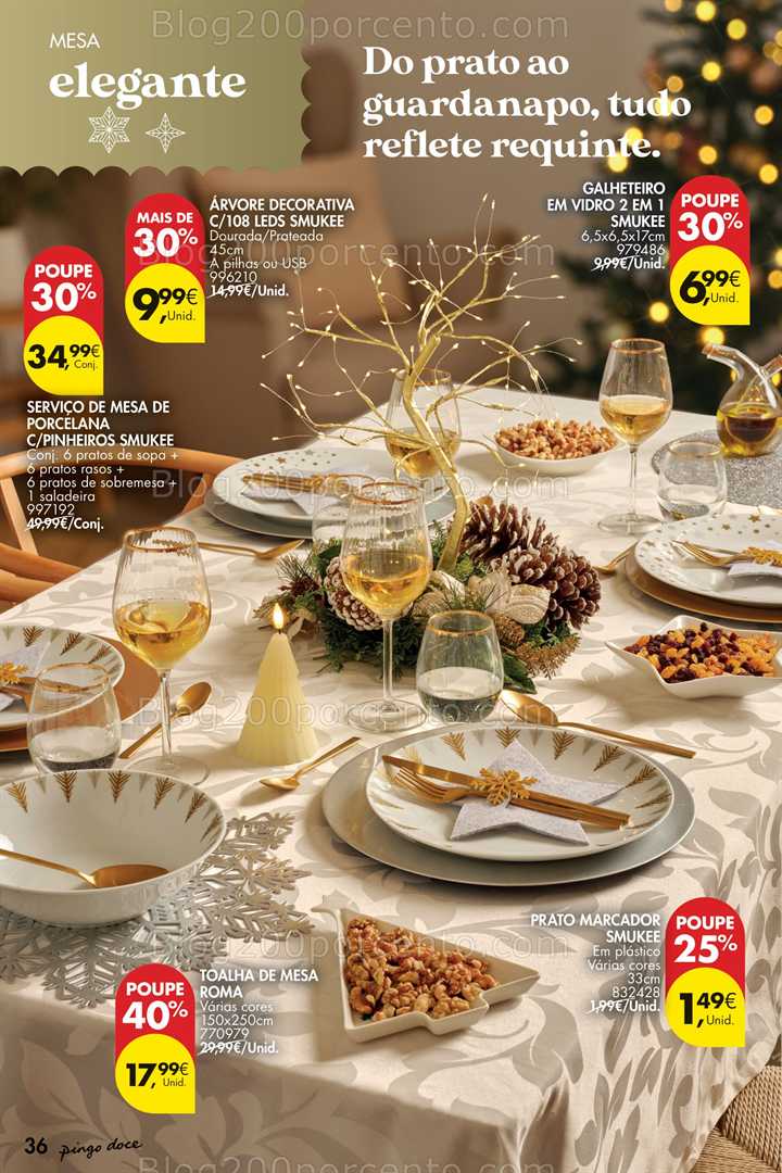 Antevisão Folheto PINGO DOCE Natal Promoções de 11 novembro a 5 janeiro