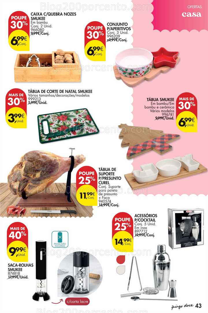 Antevisão Folheto PINGO DOCE Natal Promoções de 11 novembro a 5 janeiro