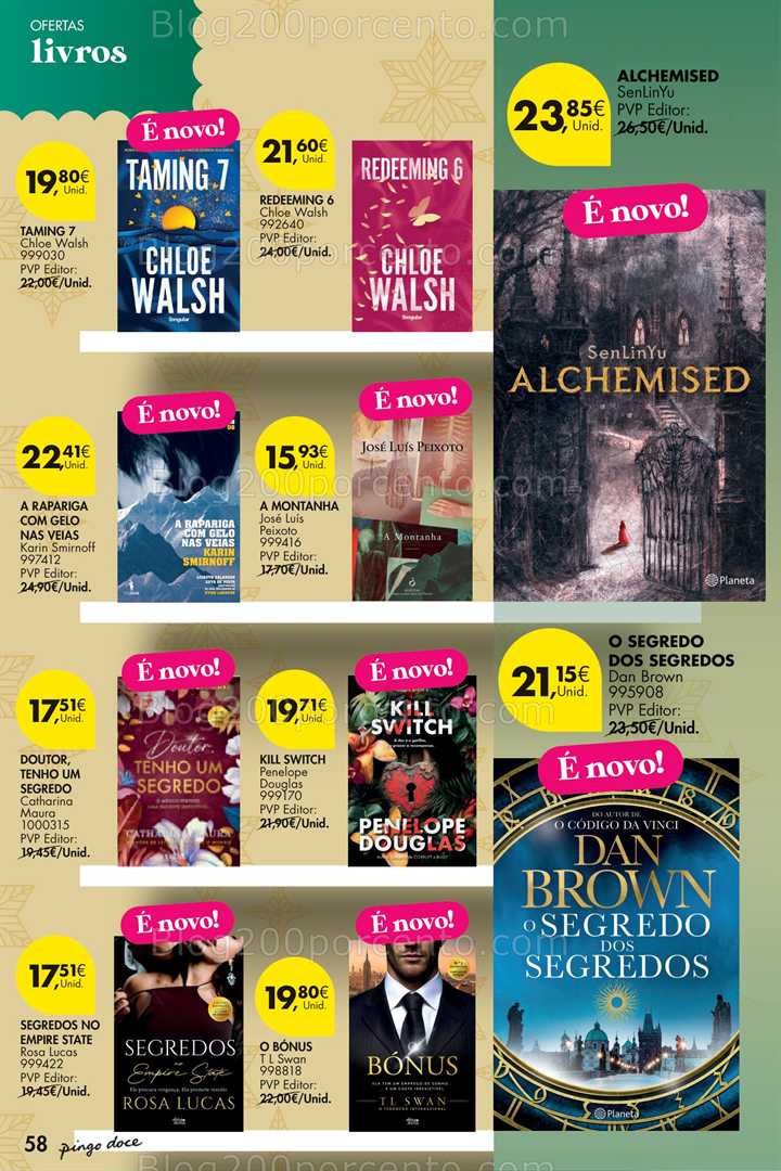 Antevisão Folheto PINGO DOCE Natal Promoções de 11 novembro a 5 janeiro