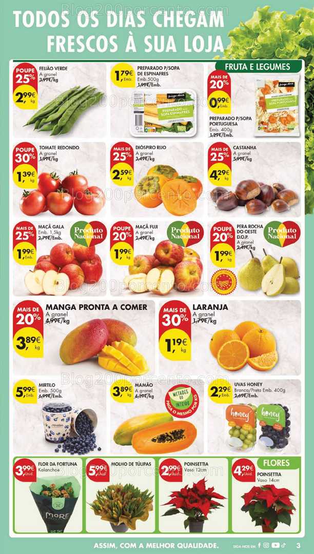 Antevisão Folheto PINGO DOCE Lojas Grandes Promoções de 11 a 17 novembro