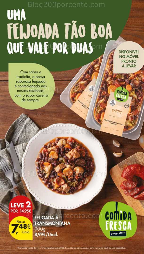 Antevisão Folheto PINGO DOCE Lojas Grandes Promoções de 11 a 17 novembro