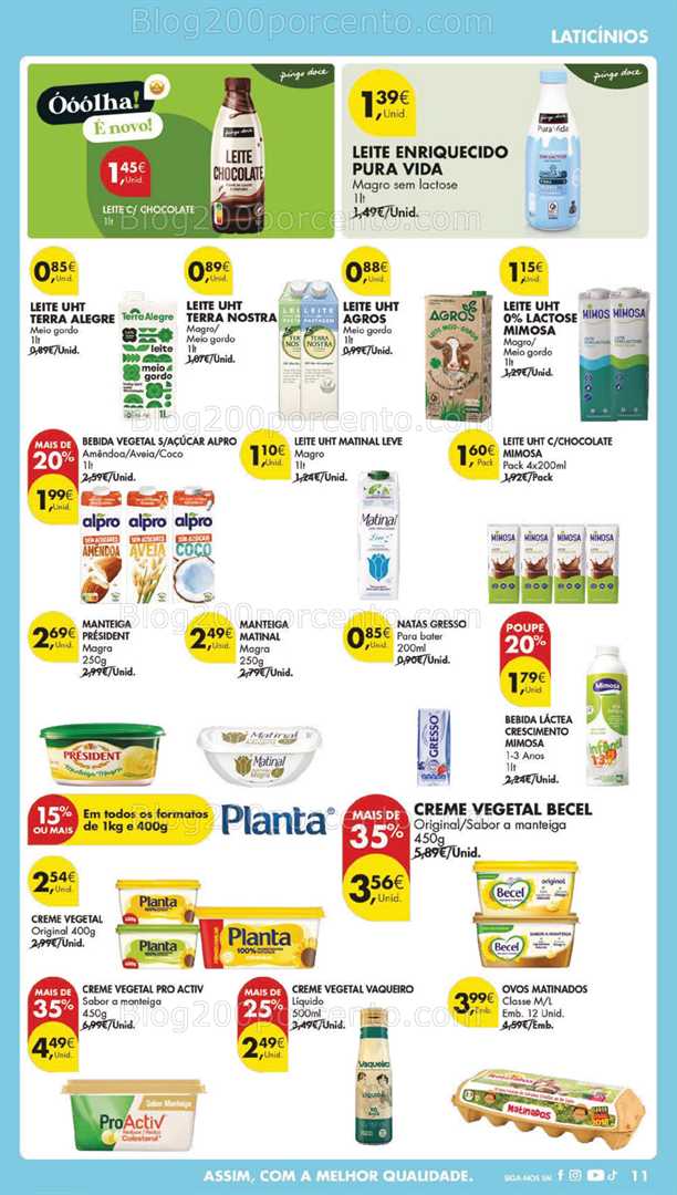 Antevisão Folheto PINGO DOCE Lojas Grandes Promoções de 11 a 17 novembro