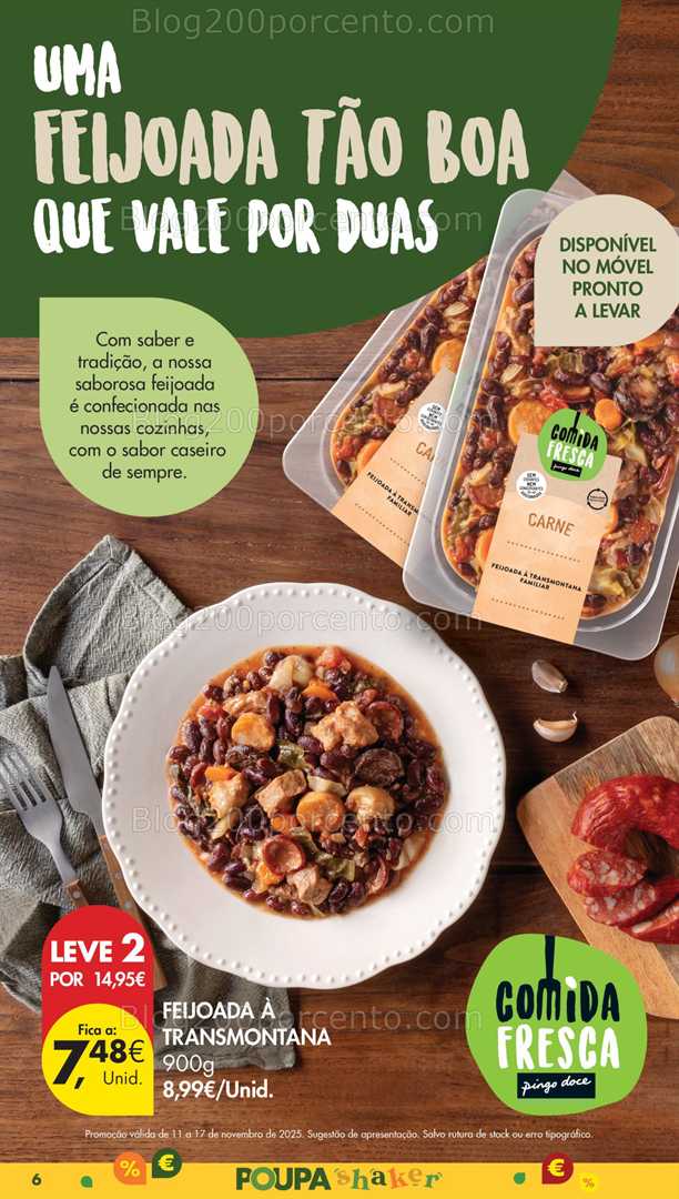 Antevisão Folheto PINGO DOCE Madeira Promoções de 11 a 17 novembro