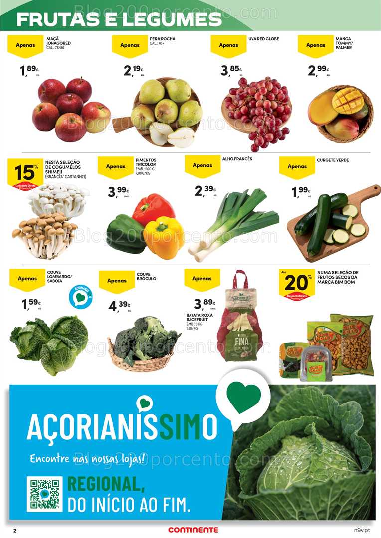 Antevisão Folheto CONTINENTE Açores Promoções de 13 a 26 novembro