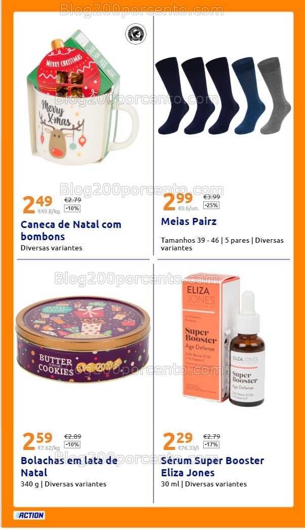 Antevisão Folheto ACTION Promoções de 12 a 18 novembro