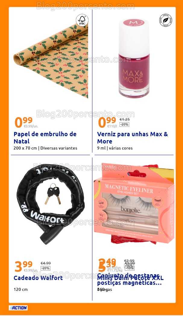 Antevisão Folheto ACTION Promoções de 12 a 18 novembro