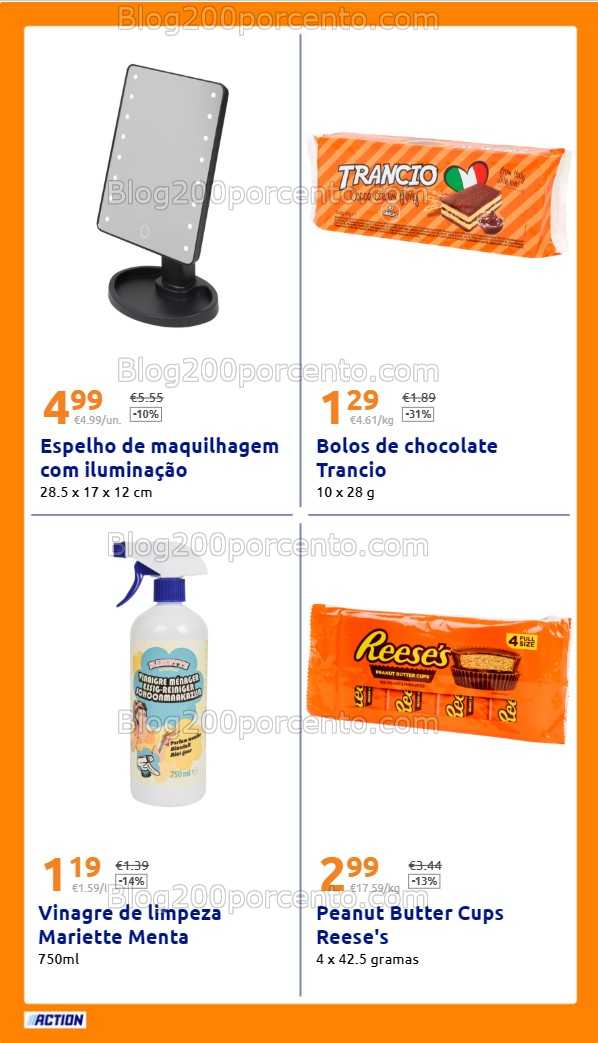 Antevisão Folheto ACTION Promoções de 5 a 11 novembro